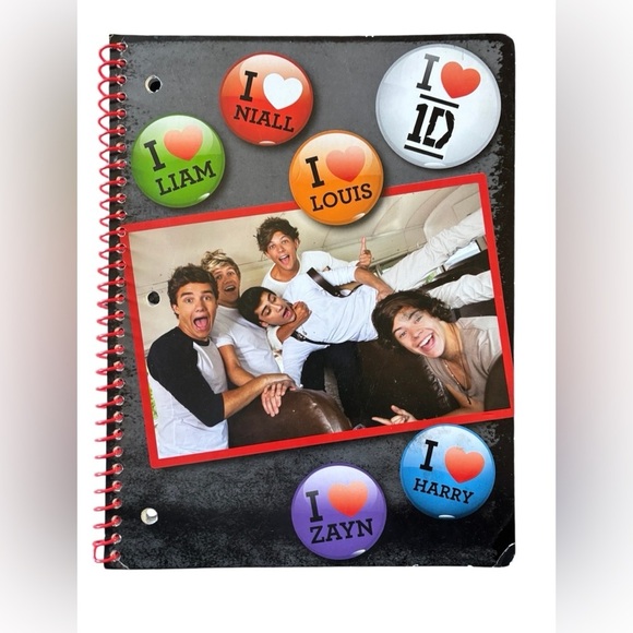Brand new 1D one direction notebook bundle 4 total - Picture 2 of 10